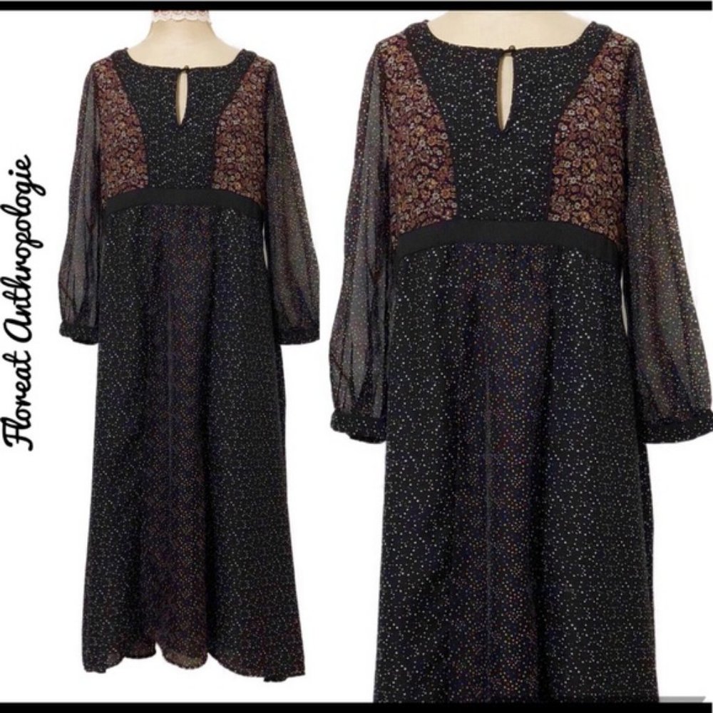 Floreat Anthropologie Countryside Maxi Dress